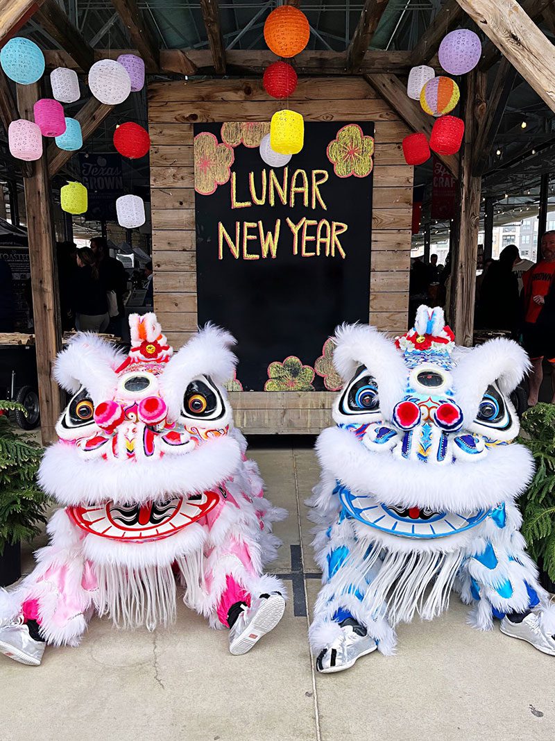 Pony rides from Dallas Police Mounted Unit at DFM Lunar New Year
