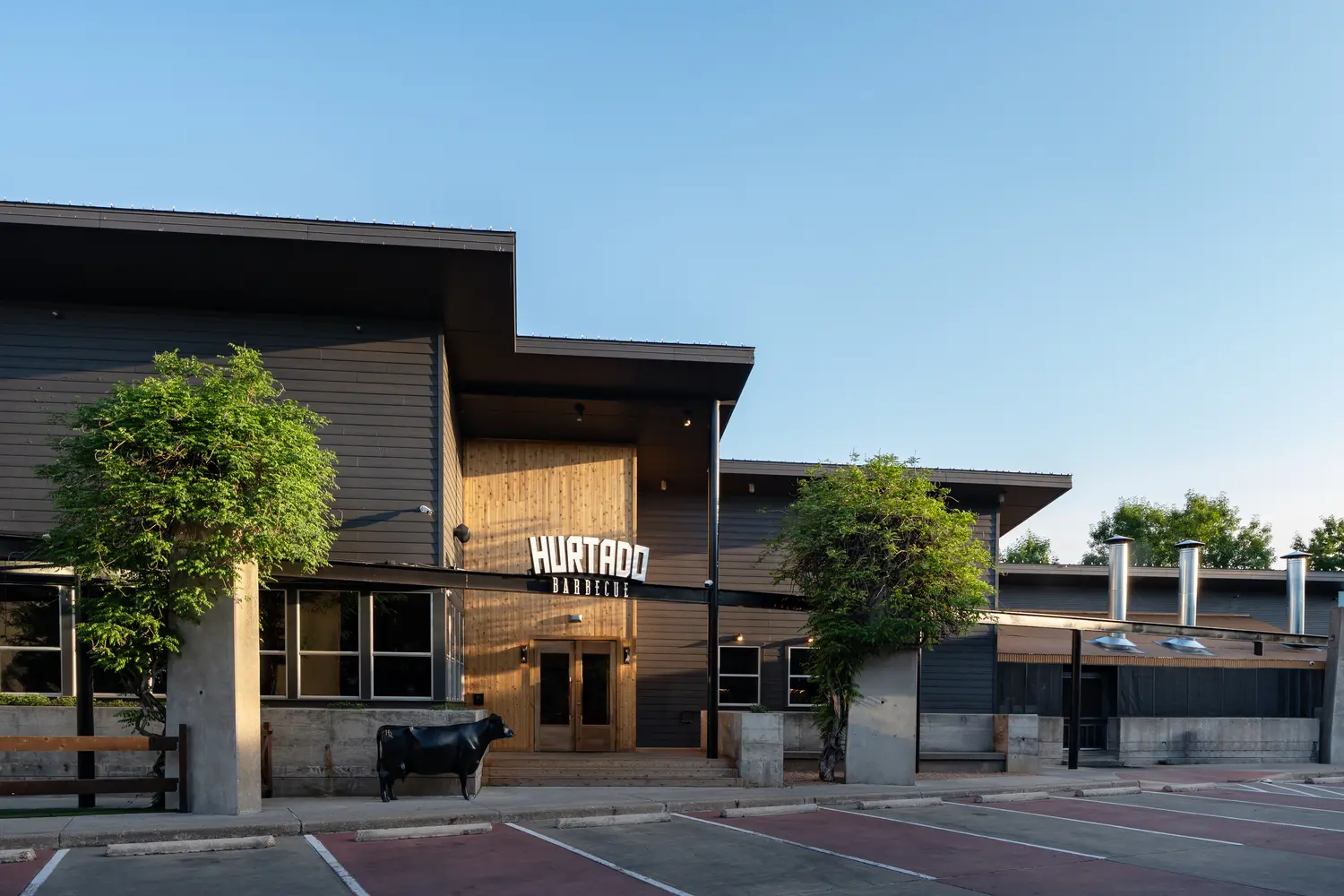 The Market Building at Dallas Farmers Market — home of Hurtado Barbecue