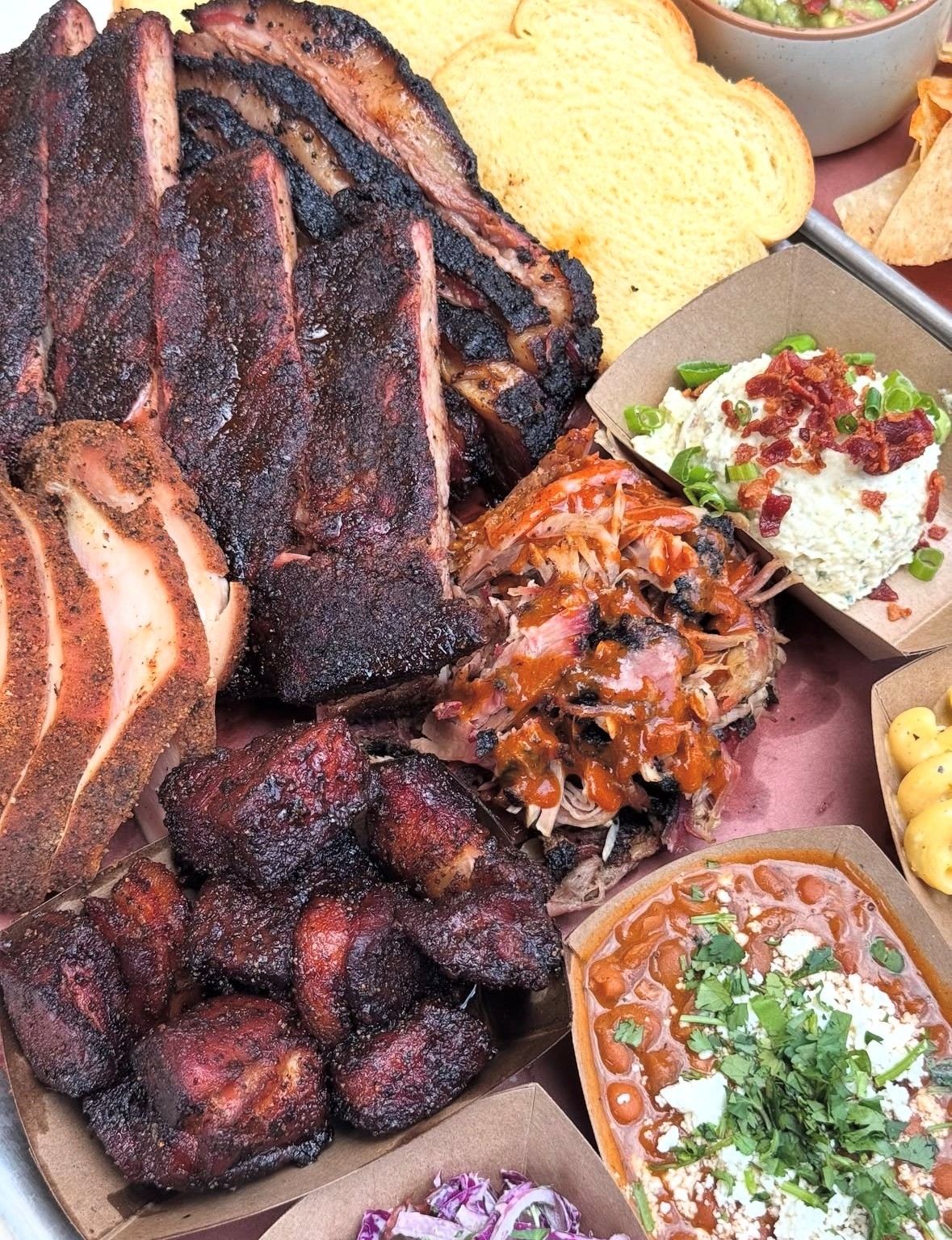 Hurtado Barbecue St. Louis ribs — trimmed and smoked Central Texas style